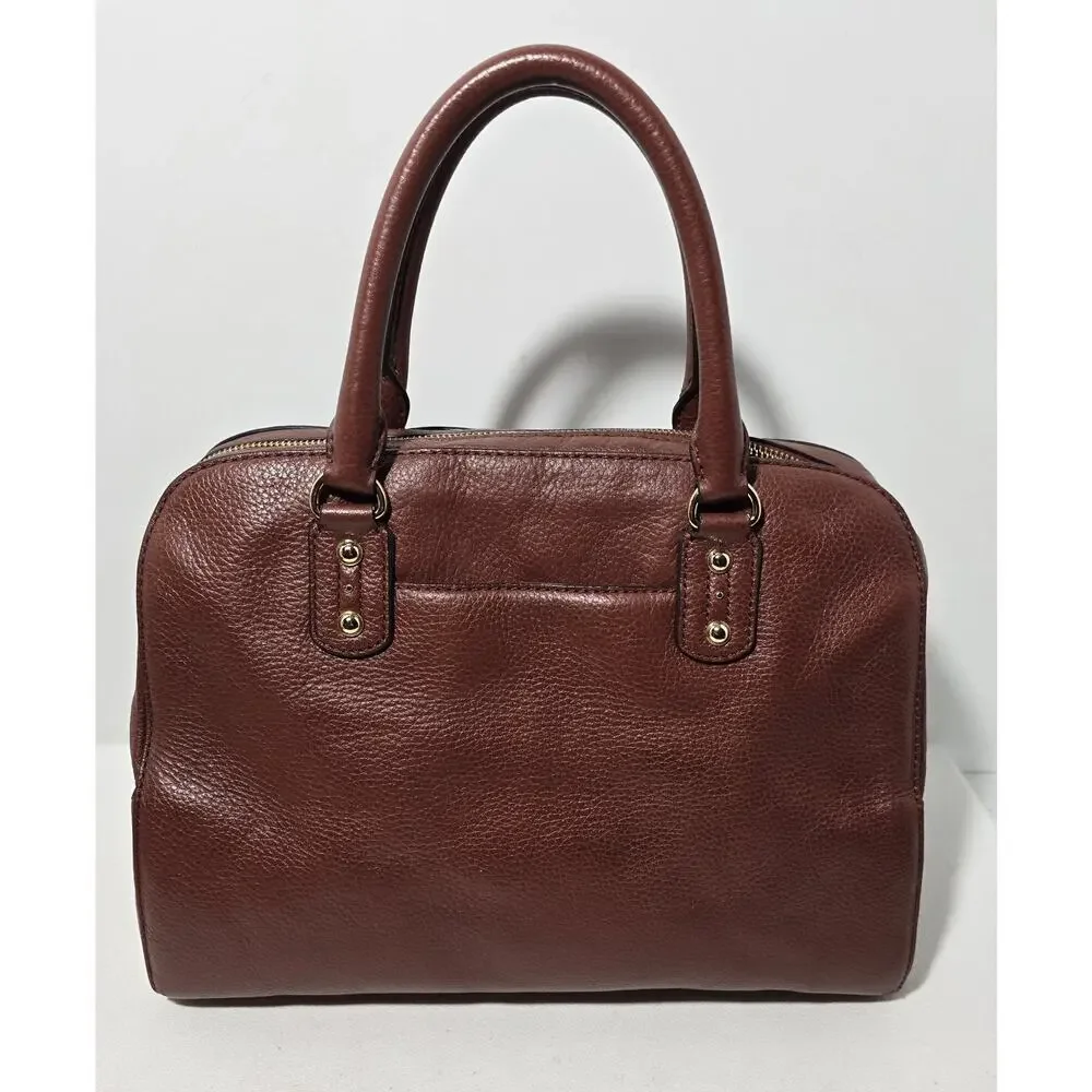 Michael Kors Satchel Doctor Style bag Purse Medium Brown